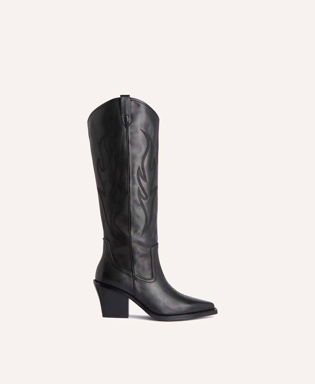 Annie Cowboy Boot - Boots Long | Womens Shoes - Mi Piaci