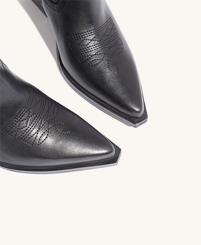 Annie Cowboy Boot - Boots Long | Womens Shoes - Mi Piaci