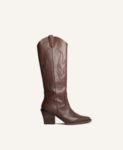 Annie Cowboy Boot - Boots Long | Womens Shoes - Mi Piaci
