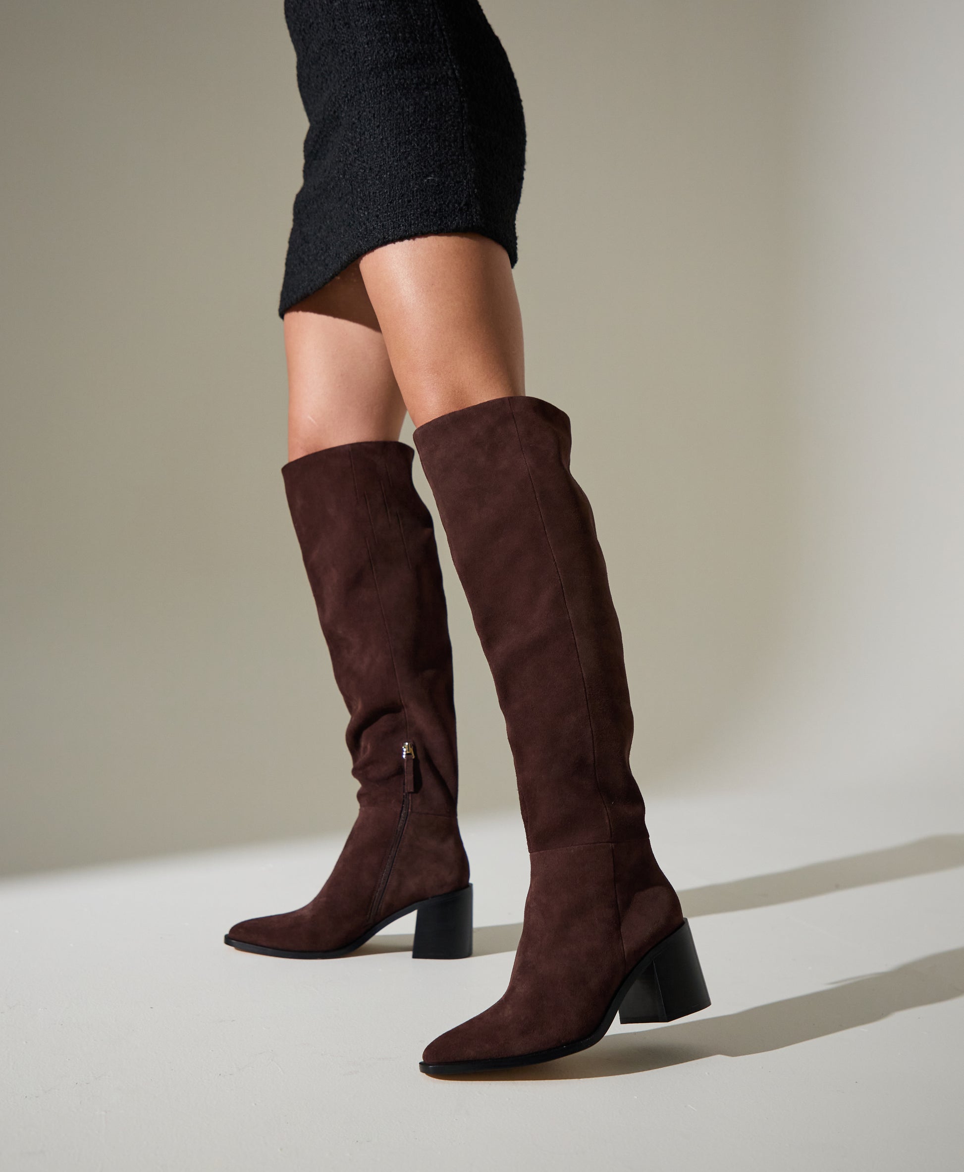 Arden Knee High Boot - Boots Long | Womens Shoes - Mi Piaci