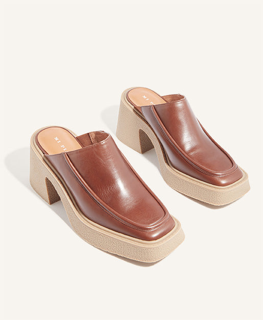 Bene Platform Mule - Mules | Womens Shoes - Mi Piaci