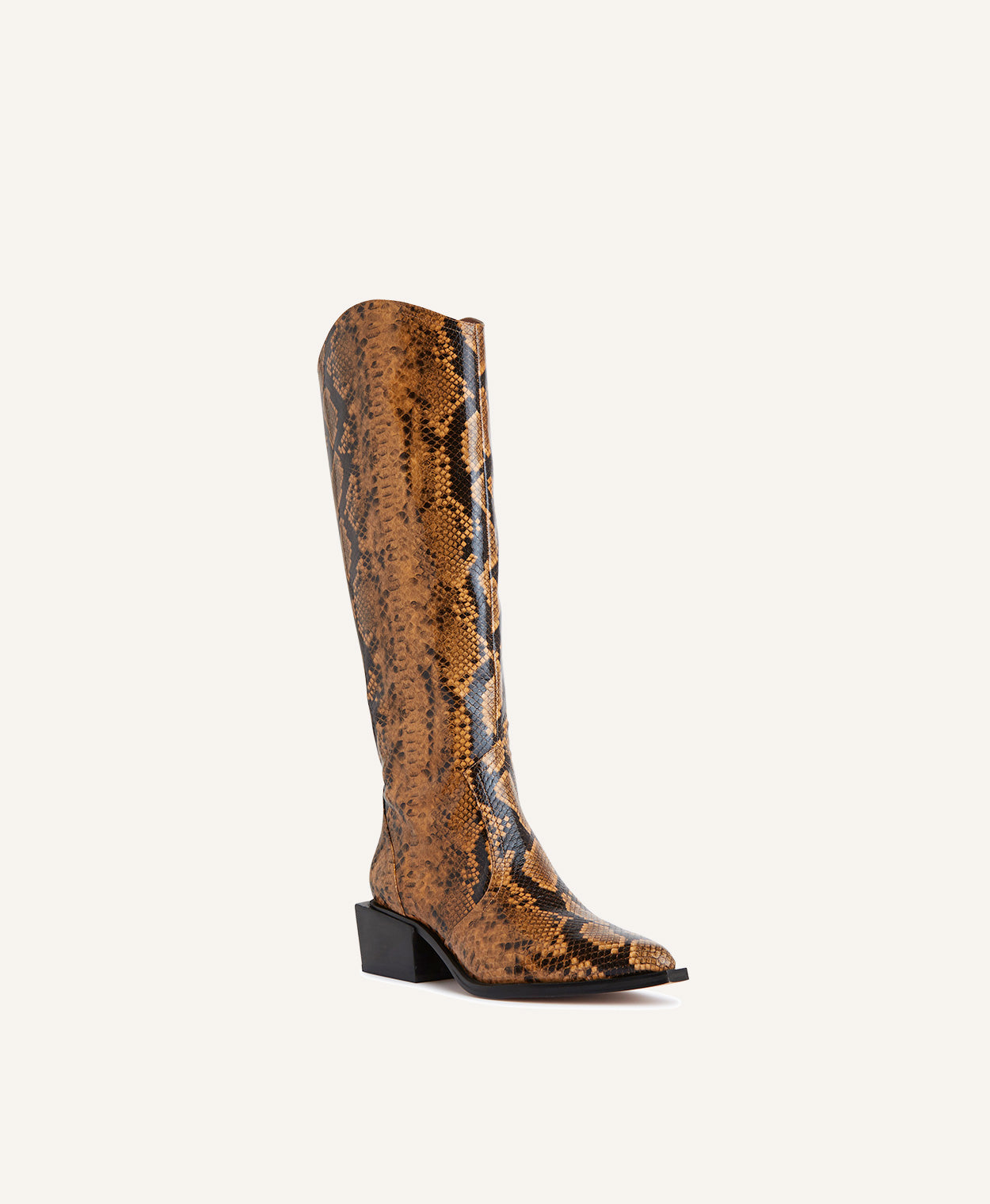 Buck Knee High Boot - Boots Long | Womens Shoes - Mi Piaci
