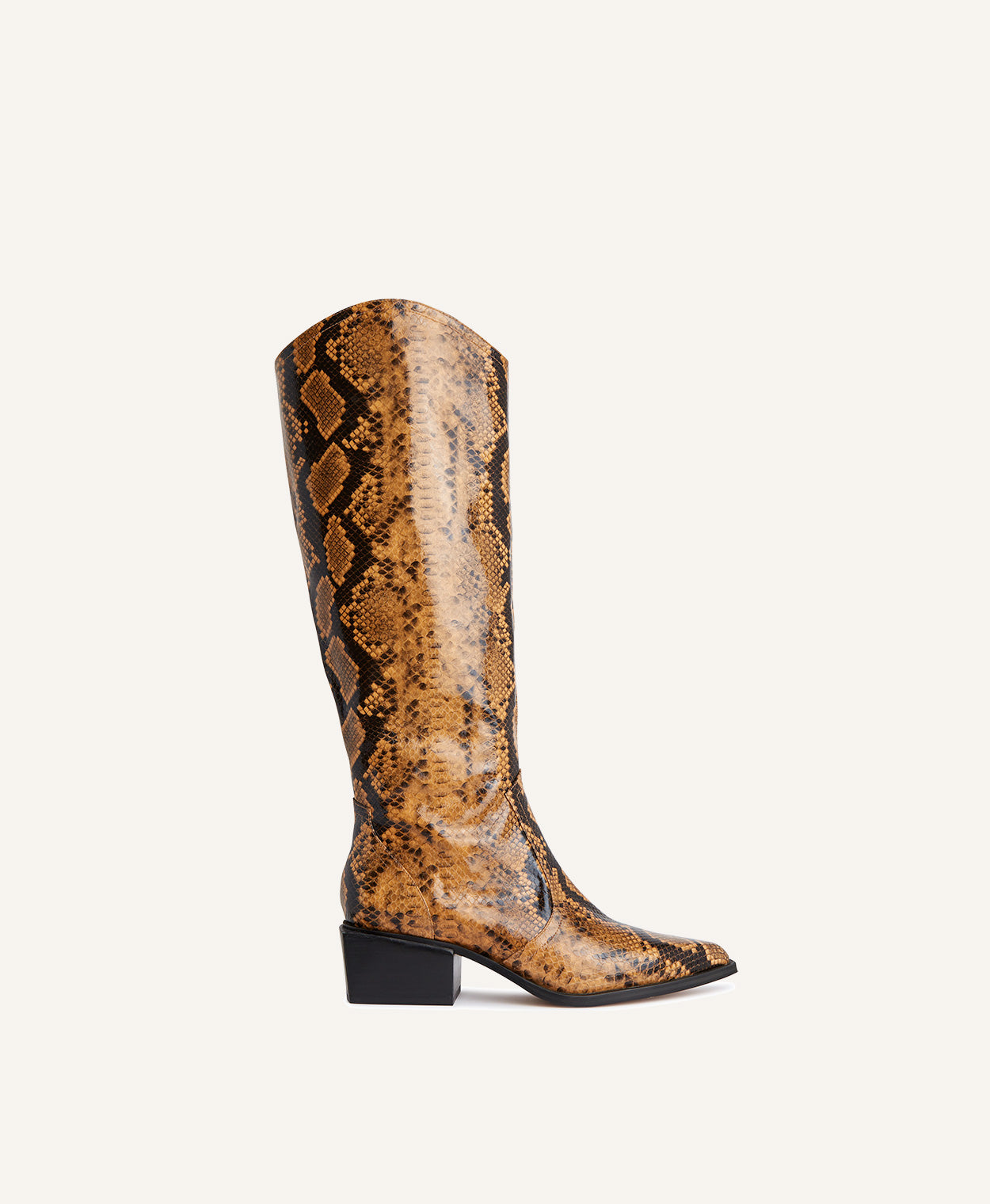 Buck Knee High Boot - Boots Long | Womens Shoes - Mi Piaci