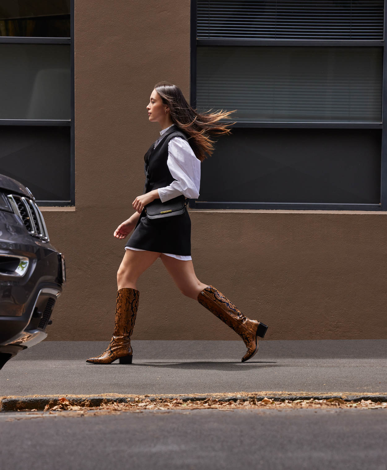 Buck Knee High Boot - Boots Long | Womens Shoes - Mi Piaci