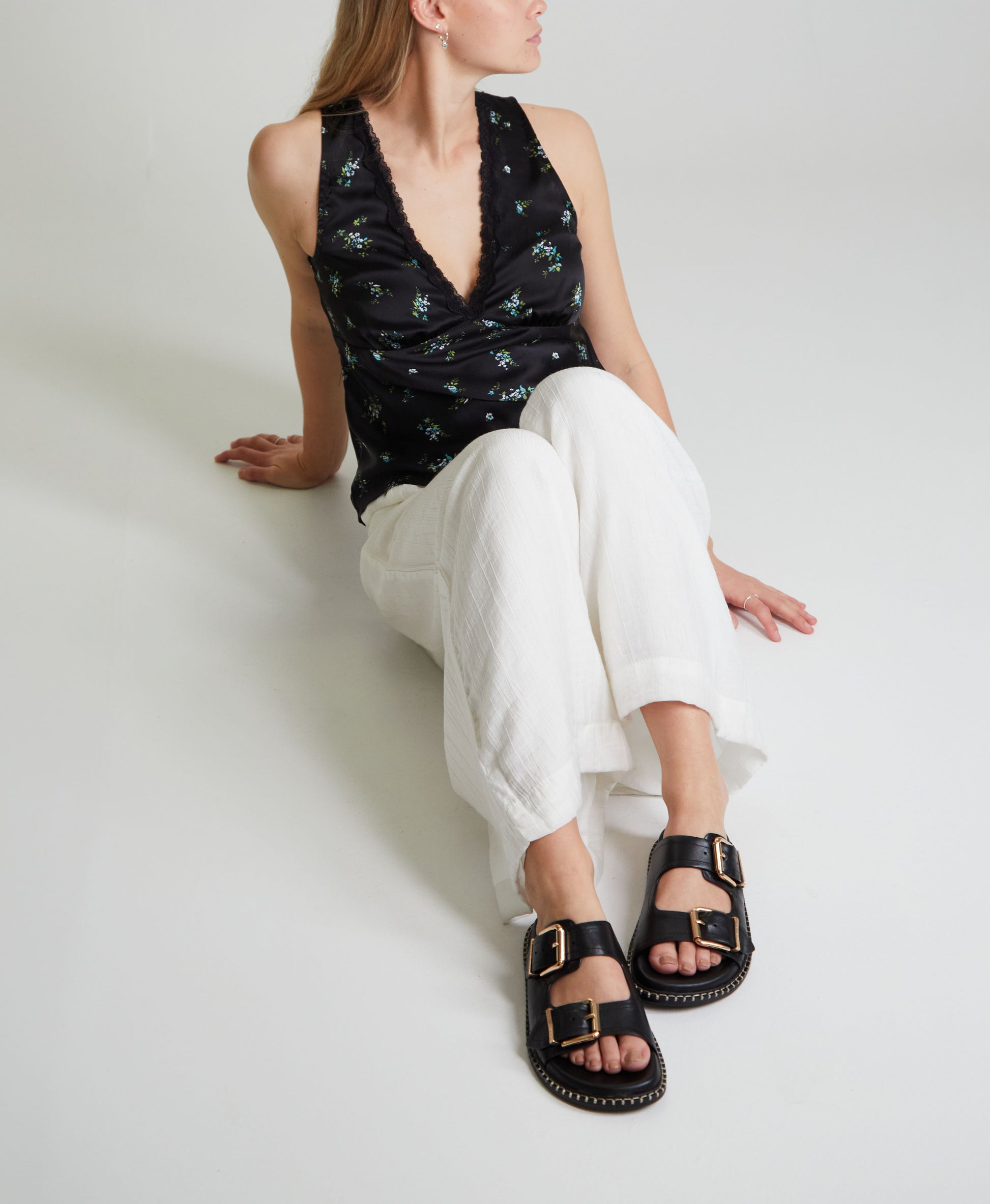 Cannes Slide - Sandals Casual | Womens Shoes - Mi Piaci