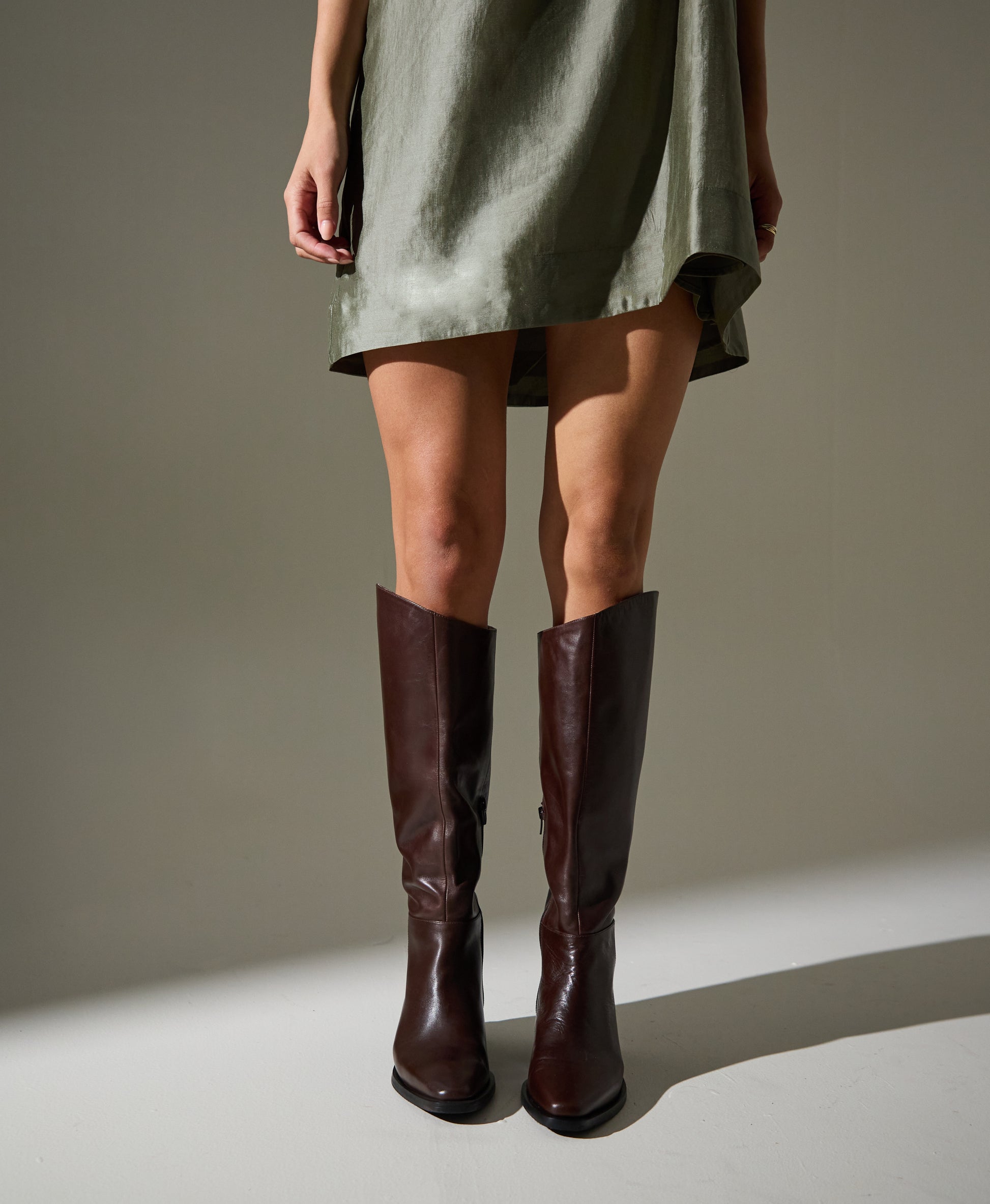 Drake Knee High Boot - Boots Long | Womens Shoes - Mi Piaci