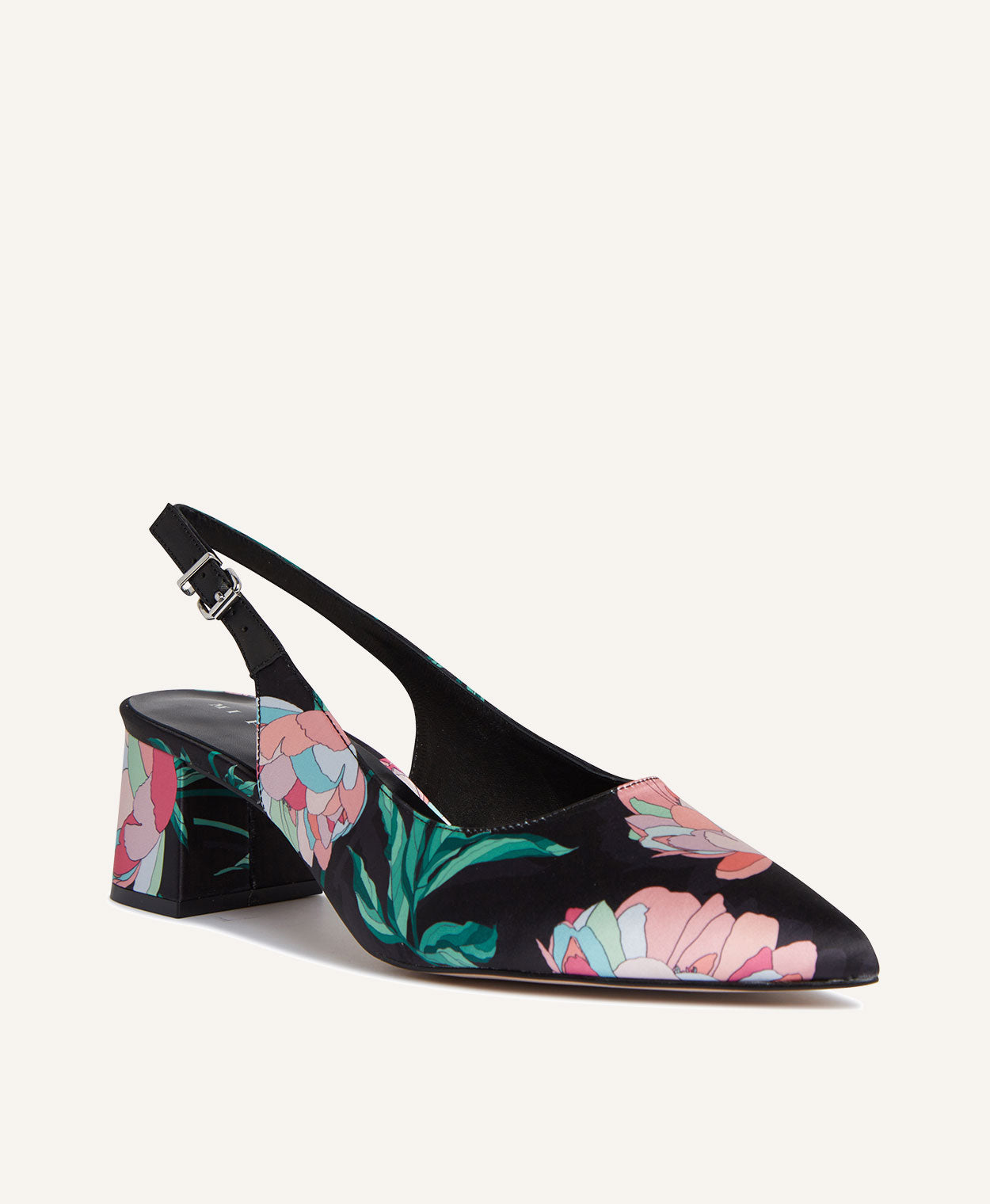 Duchess Satin Slingback Heel - Heels Low | Womens Shoes - Mi Piaci