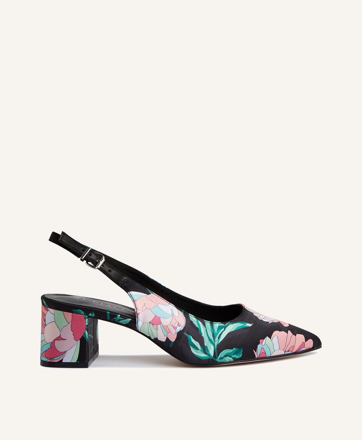 Duchess Satin Slingback Heel - Heels Low | Womens Shoes - Mi Piaci