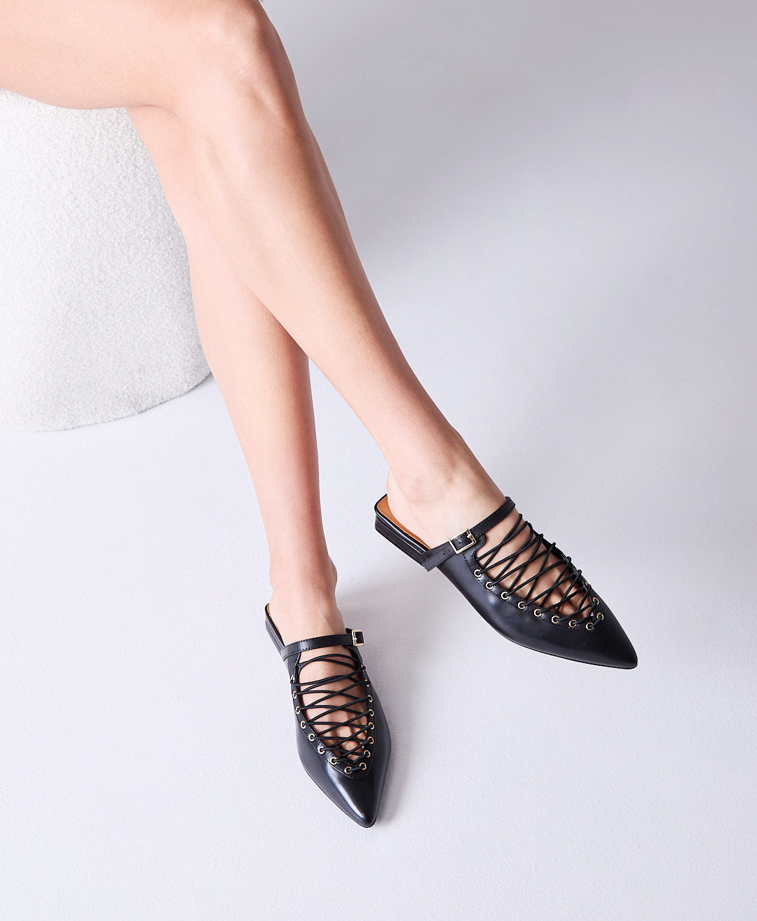 Emmett Flat - Mules | Womens Shoes - Mi Piaci