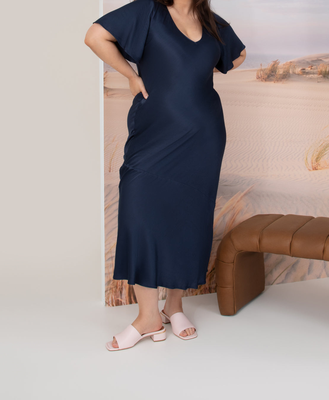 Essence Wide Sandal - - Mi Piaci