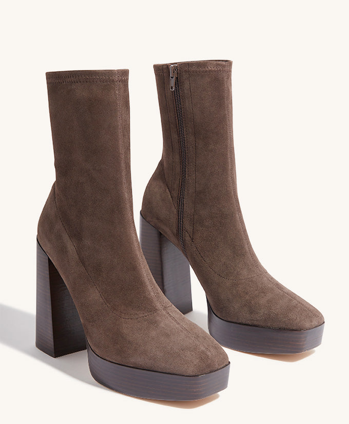 Maissa Platform Boot - Boots Ankle | Womens Shoes - Mi Piaci