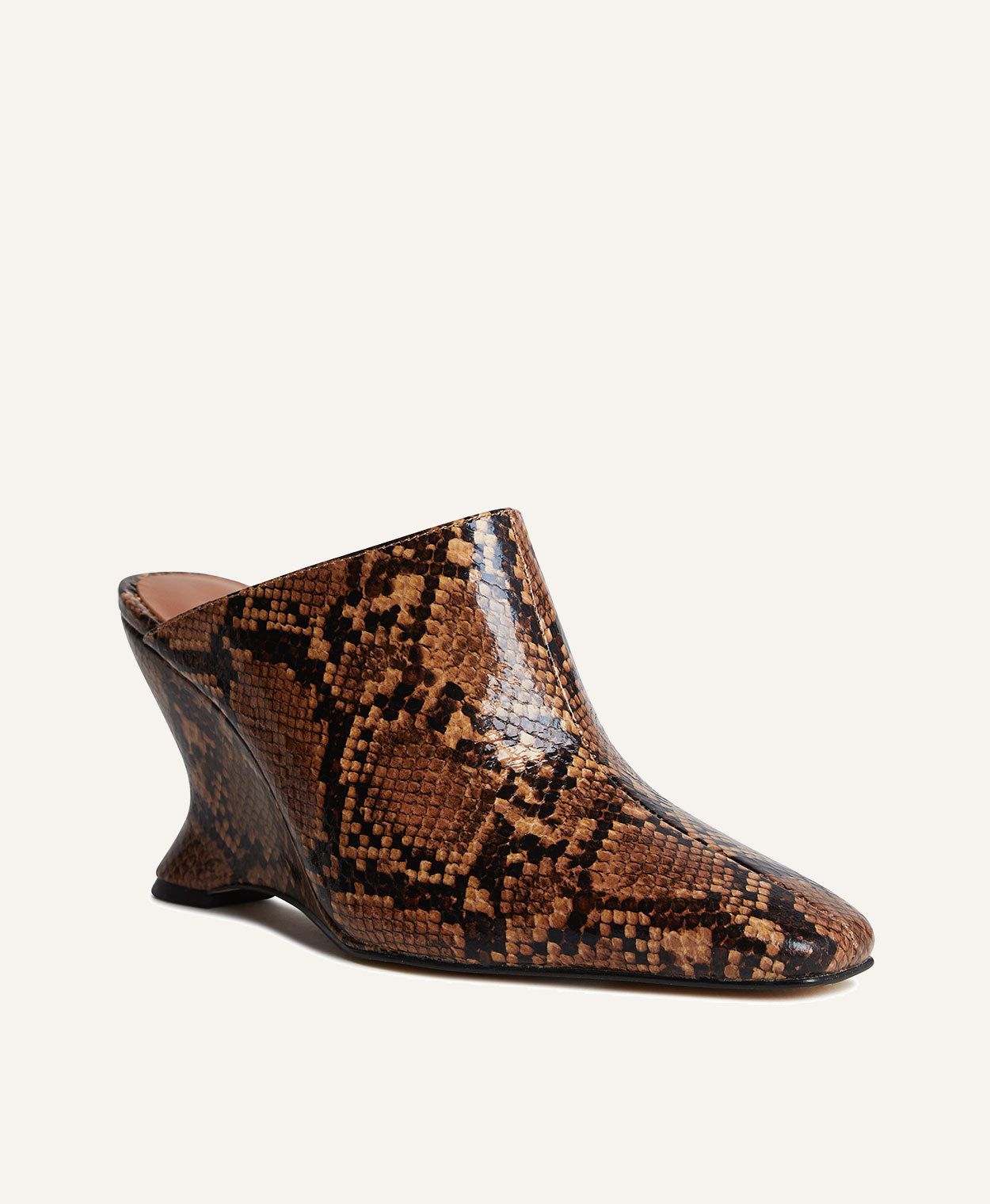 Medusa Wedge Mule - Wedges | Womens Shoes - Mi Piaci