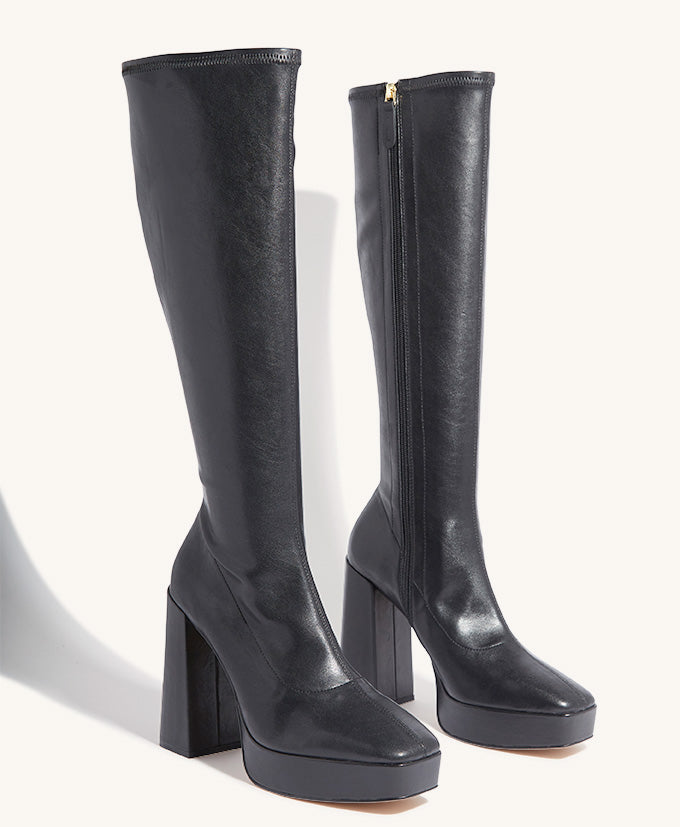 Minka Knee High Platform Boot - - Mi Piaci