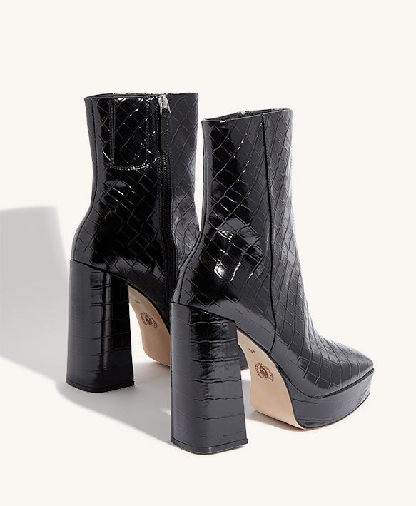 Morley Platform Boot - Heels High | Womens Shoes - Mi Piaci
