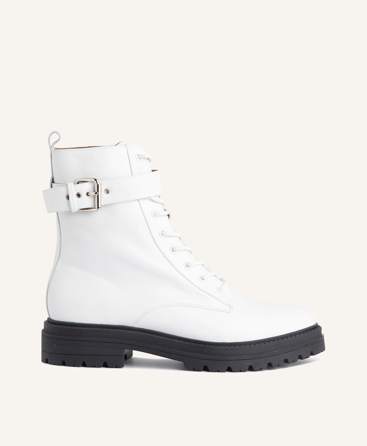 Niko Leather Combat Boot - Boots Ankle | Womens Shoes - Mi Piaci