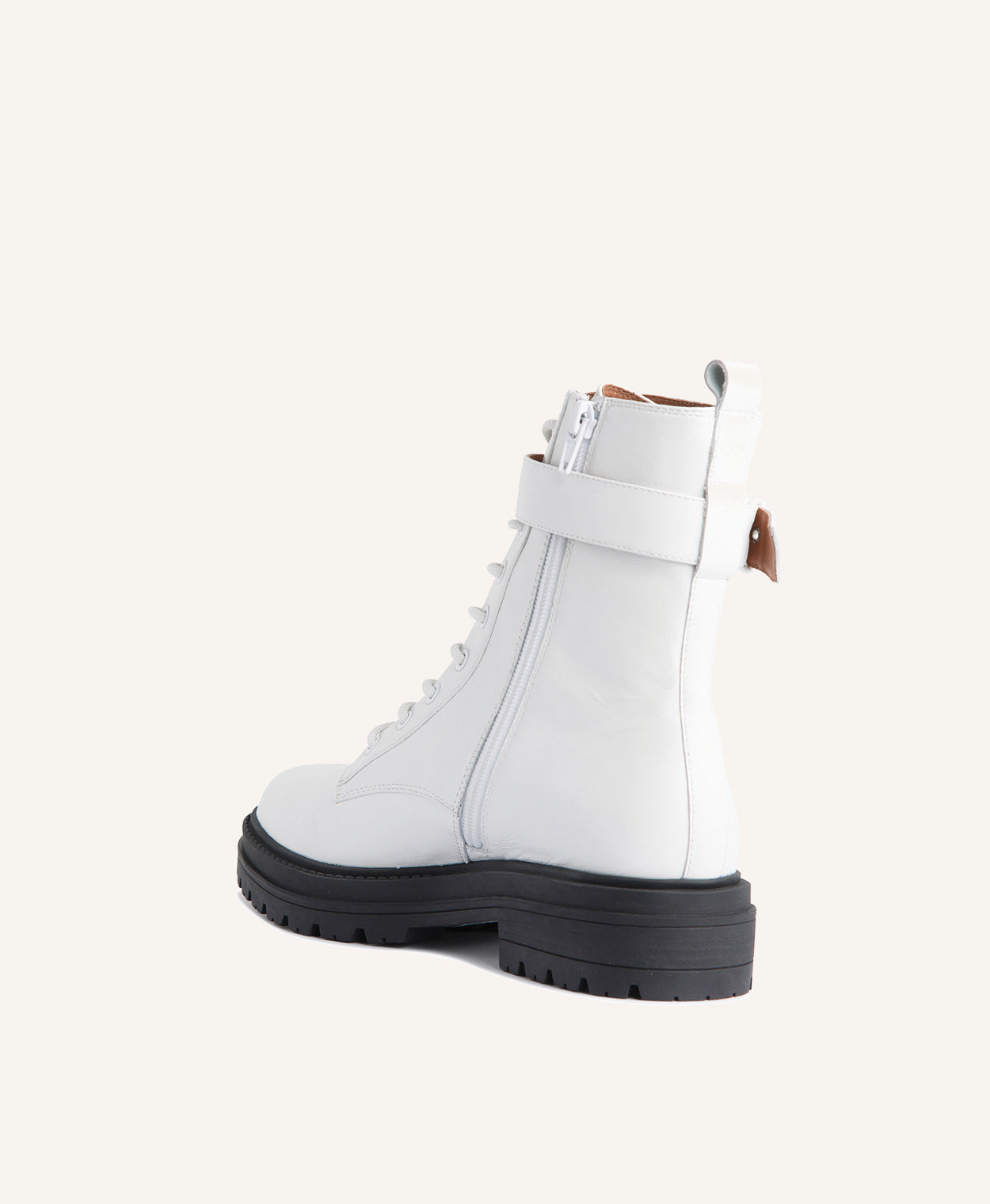 Niko Leather Combat Boot - Boots Ankle | Womens Shoes - Mi Piaci