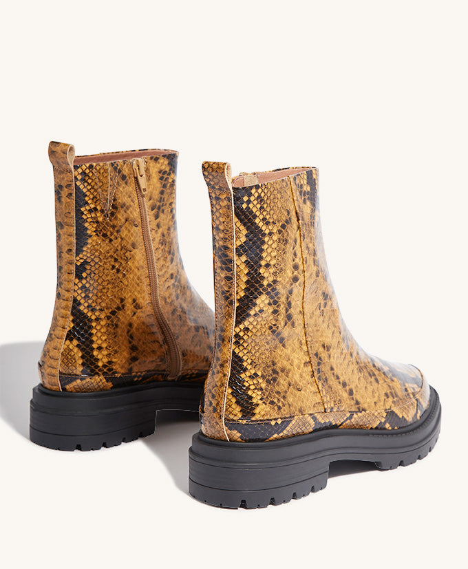 Nora Combat Boot - Boots Ankle | Womens Shoes - Mi Piaci