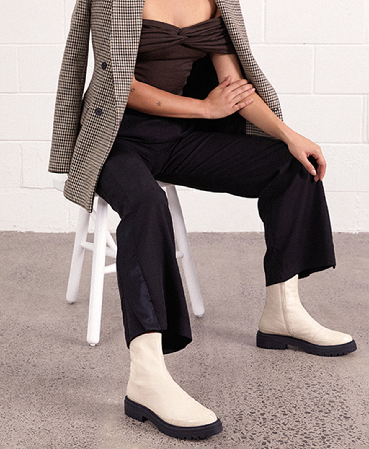 Nora Combat Boot - Boots Ankle | Womens Shoes - Mi Piaci