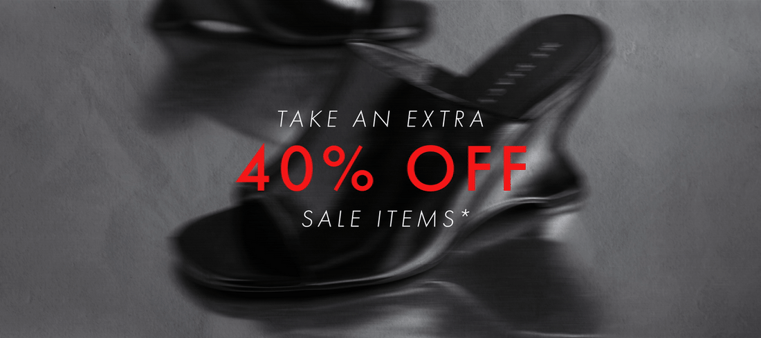 Take an extra 40% off sale items*