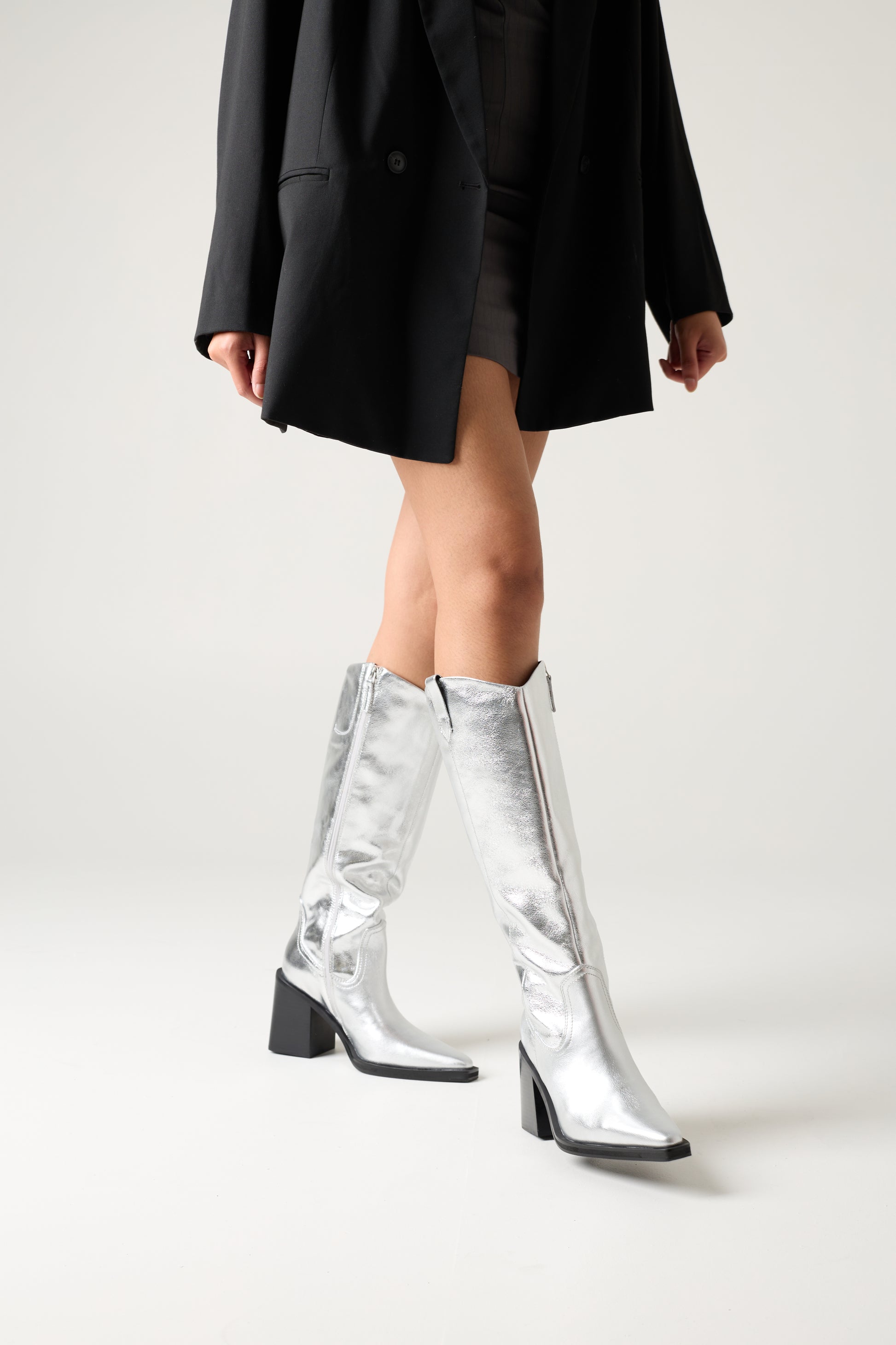 Shoreditch Knee High Boot - Boots Long | Womens Shoes - Mi Piaci