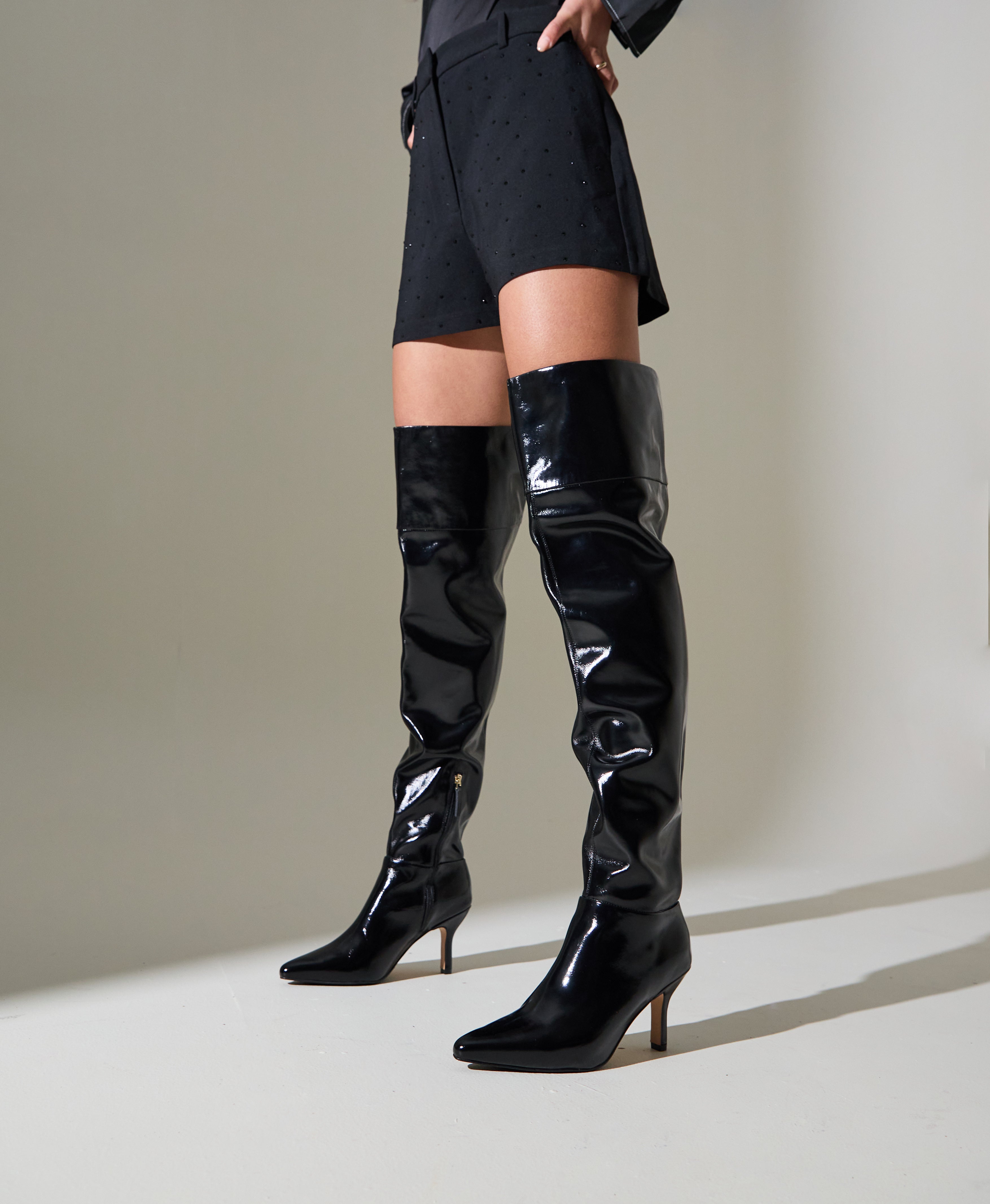 Solar Knee High Boot - - Mi Piaci