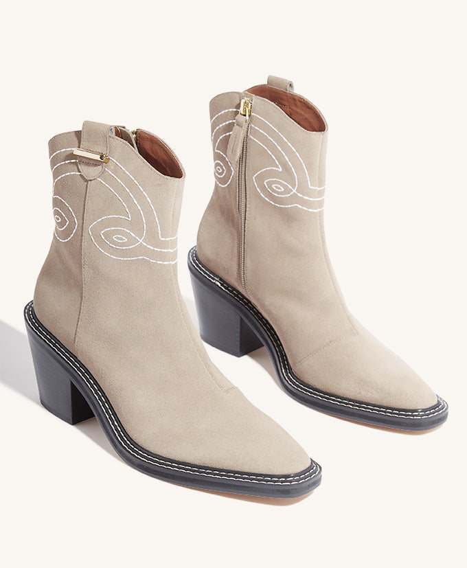 Wheeler Cowboy Boot - Boots Ankle | Womens Shoes - Mi Piaci