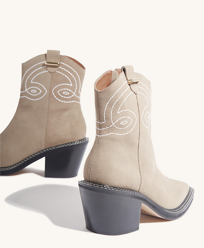 Wheeler Cowboy Boot - Boots Ankle | Womens Shoes - Mi Piaci
