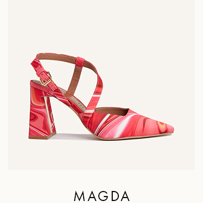 Shop Magda Pink Marble Heel