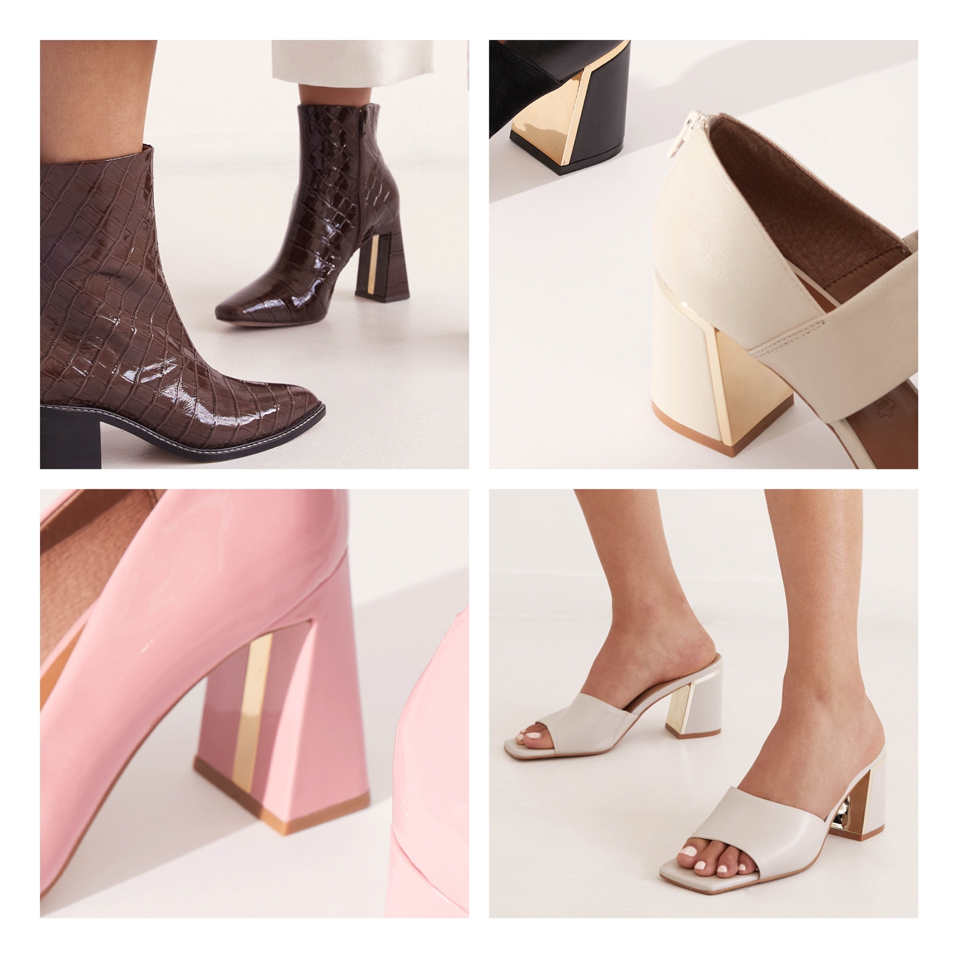 Electroplate Heel Collection